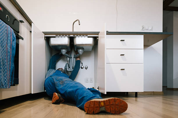 Professional Plumbing technician working in La Porte, TX